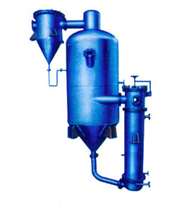 WZI型外循环式真空蒸发器，是一种在真空系统下操作的自然循环型蒸发器。WZI型有一效、二效、三效系列规格，另有Q型为强制外循环蒸发器。本品可广泛用于医药、食品、化工、轻工等行业的水或有机溶媒溶液的蒸发浓缩。特别适用于热敏性物料，(例如中药生产的水、醇提取液、抗生素发酵液、牛奶、果汁等)，在真空条件下进行低温连续浓缩，可确保产品质量。